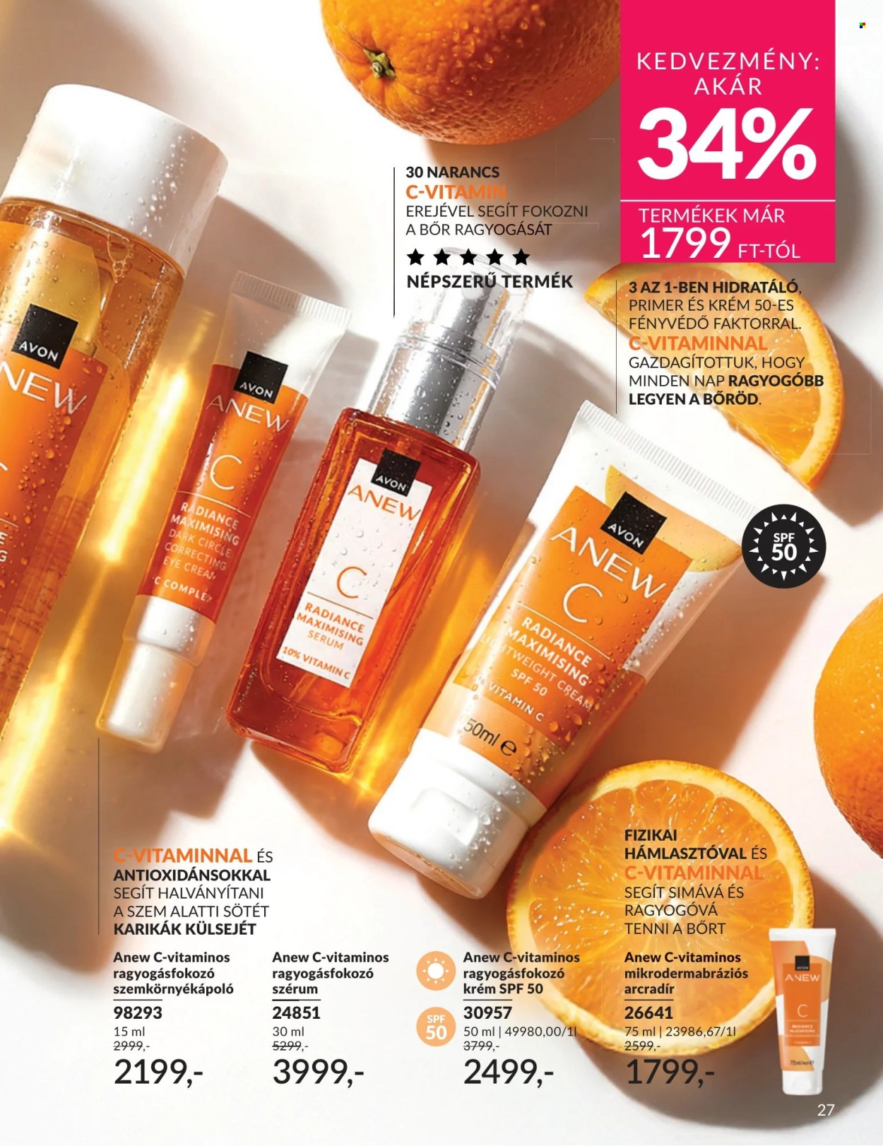 Avon akciós újságok - 2026.07.01 - 2026.07.31. Oldal 27