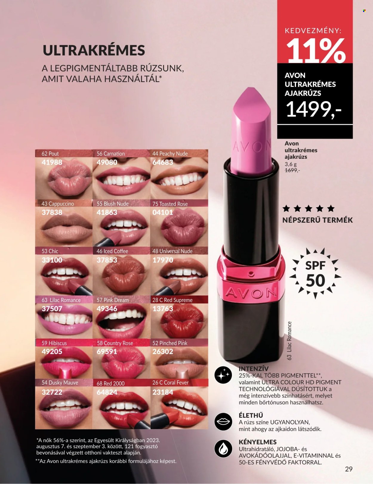 Avon akciós újságok - 2026.07.01 - 2026.07.31. Oldal 29