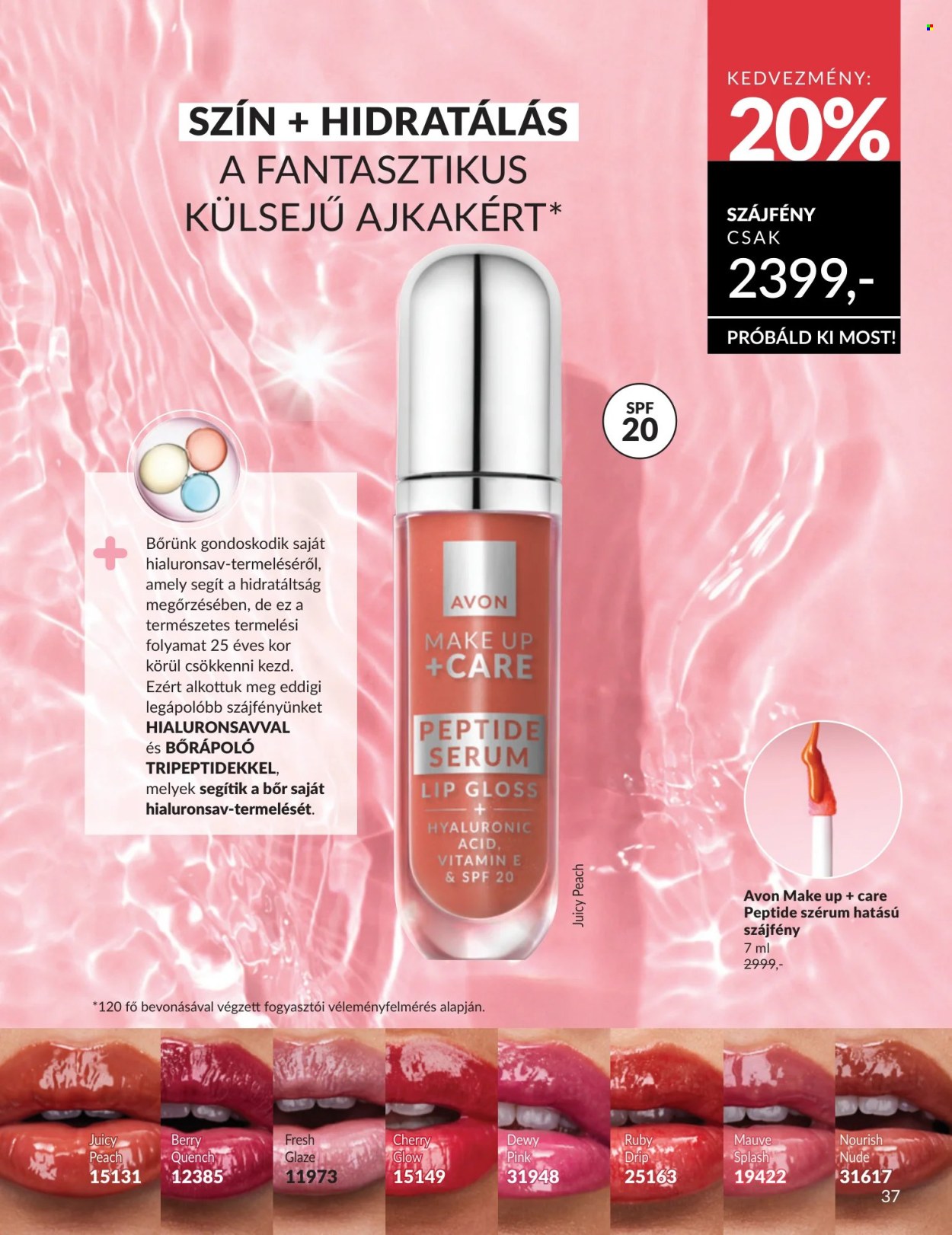 Avon akciós újságok - 2026.07.01 - 2026.07.31. Oldal 37