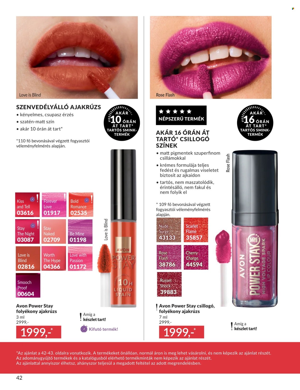 Avon akciós újságok - 2026.07.01 - 2026.07.31. Oldal 42