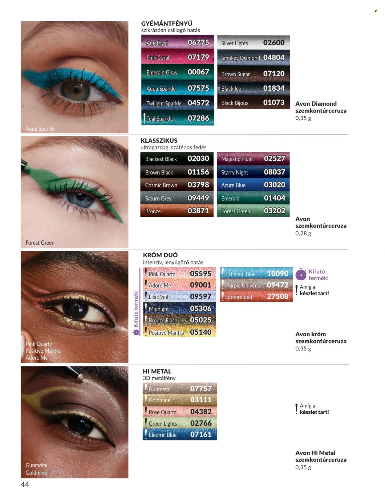 Avon akciós újságok - 2026.07.01 - 2026.07.31. Oldal 44