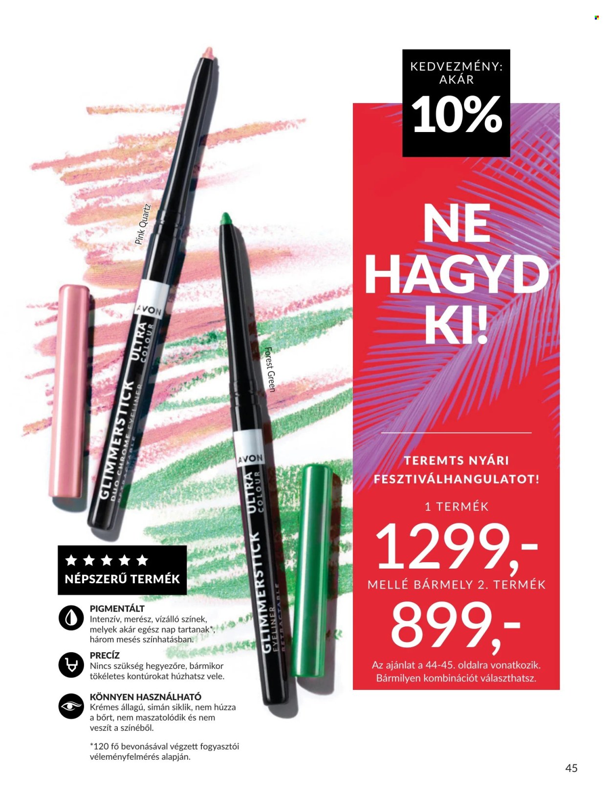 Avon akciós újságok - 2026.07.01 - 2026.07.31. Oldal 45
