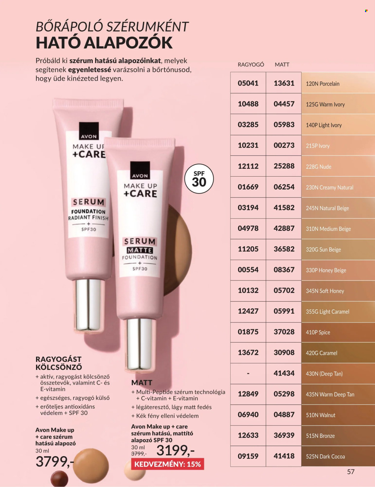 Avon akciós újságok - 2026.07.01 - 2026.07.31. Oldal 57