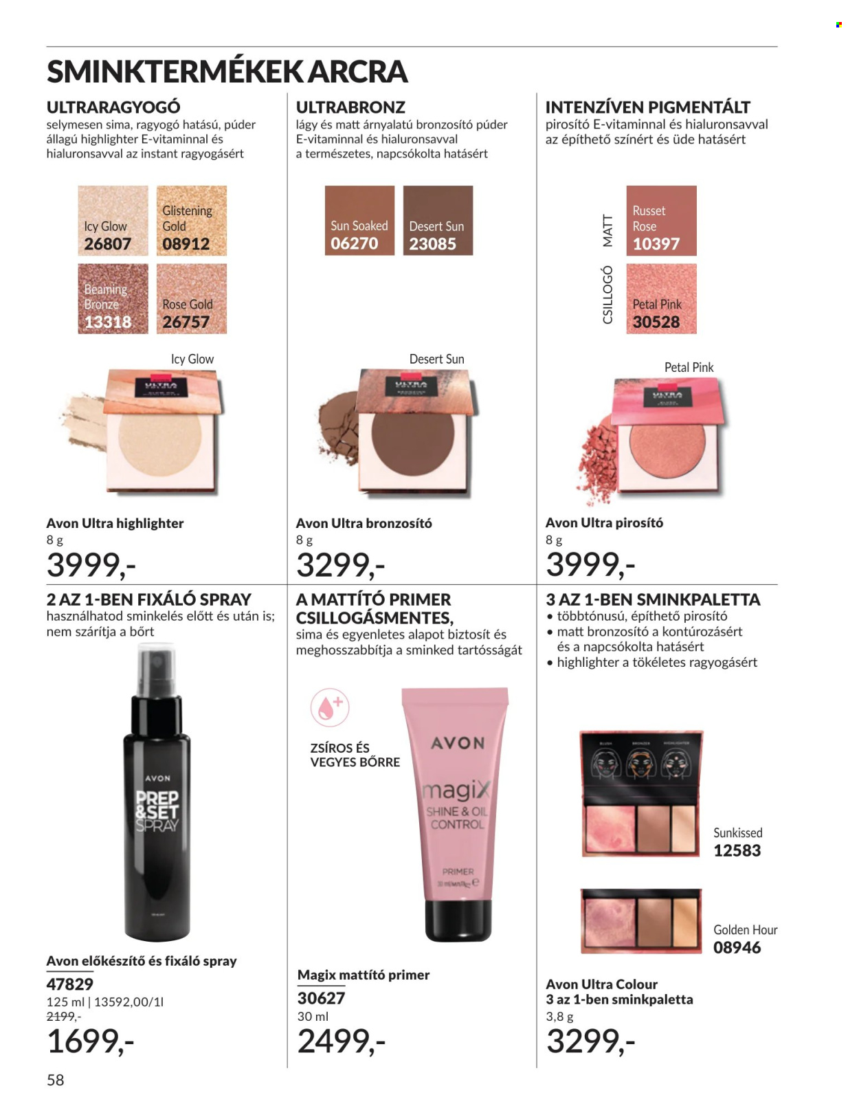 Avon akciós újságok - 2026.07.01 - 2026.07.31. Oldal 58