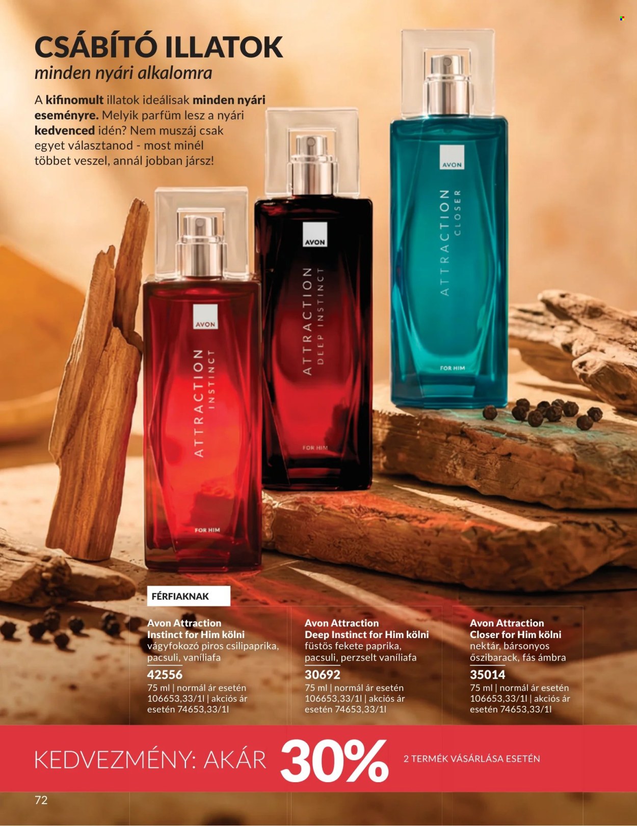 Avon akciós újságok - 2026.07.01 - 2026.07.31. Oldal 72