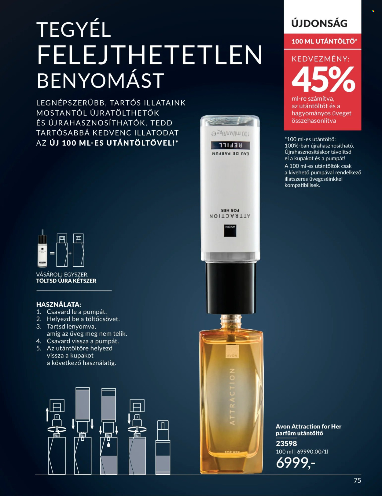 Avon akciós újságok - 2026.07.01 - 2026.07.31. Oldal 75
