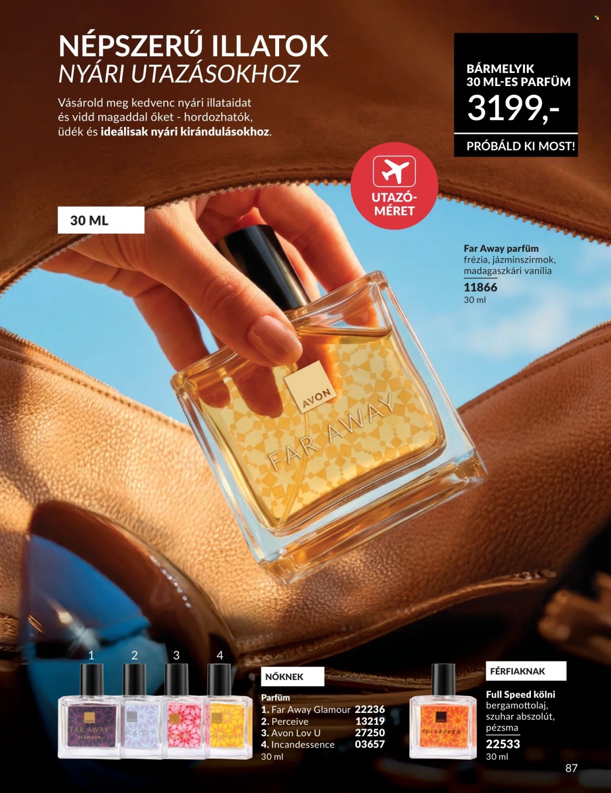 Avon akciós újságok - 2026.07.01 - 2026.07.31. Oldal 87