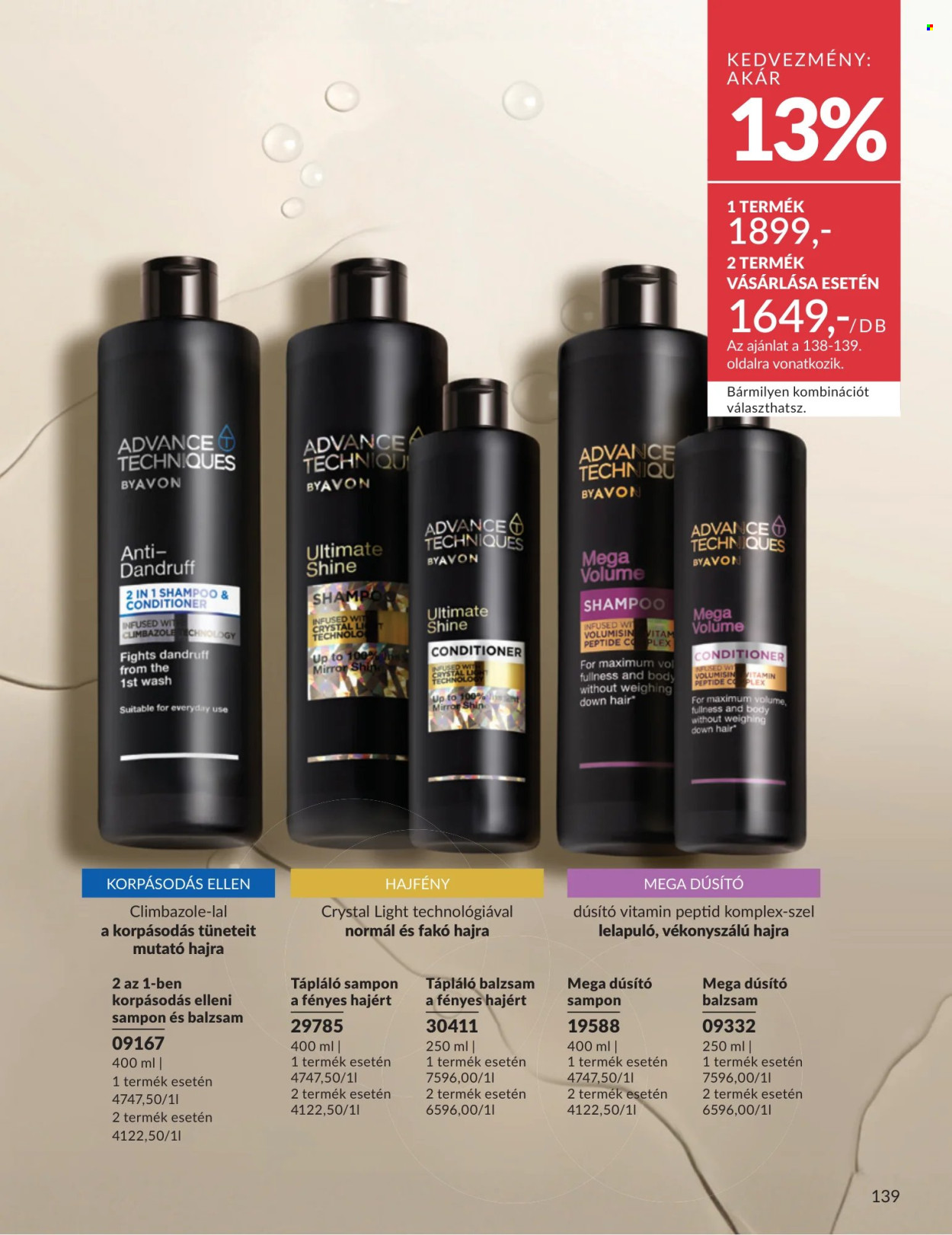 Avon akciós újságok - 2026.07.01 - 2026.07.31. Oldal 139