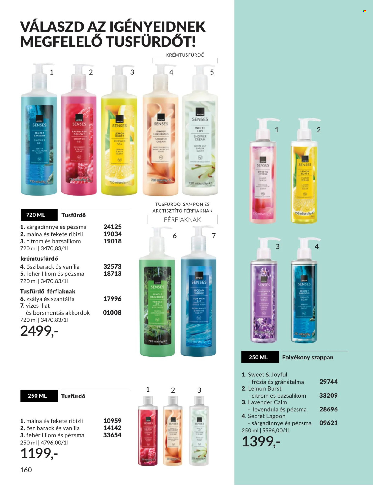 Avon akciós újságok - 2026.07.01 - 2026.07.31. Oldal 160