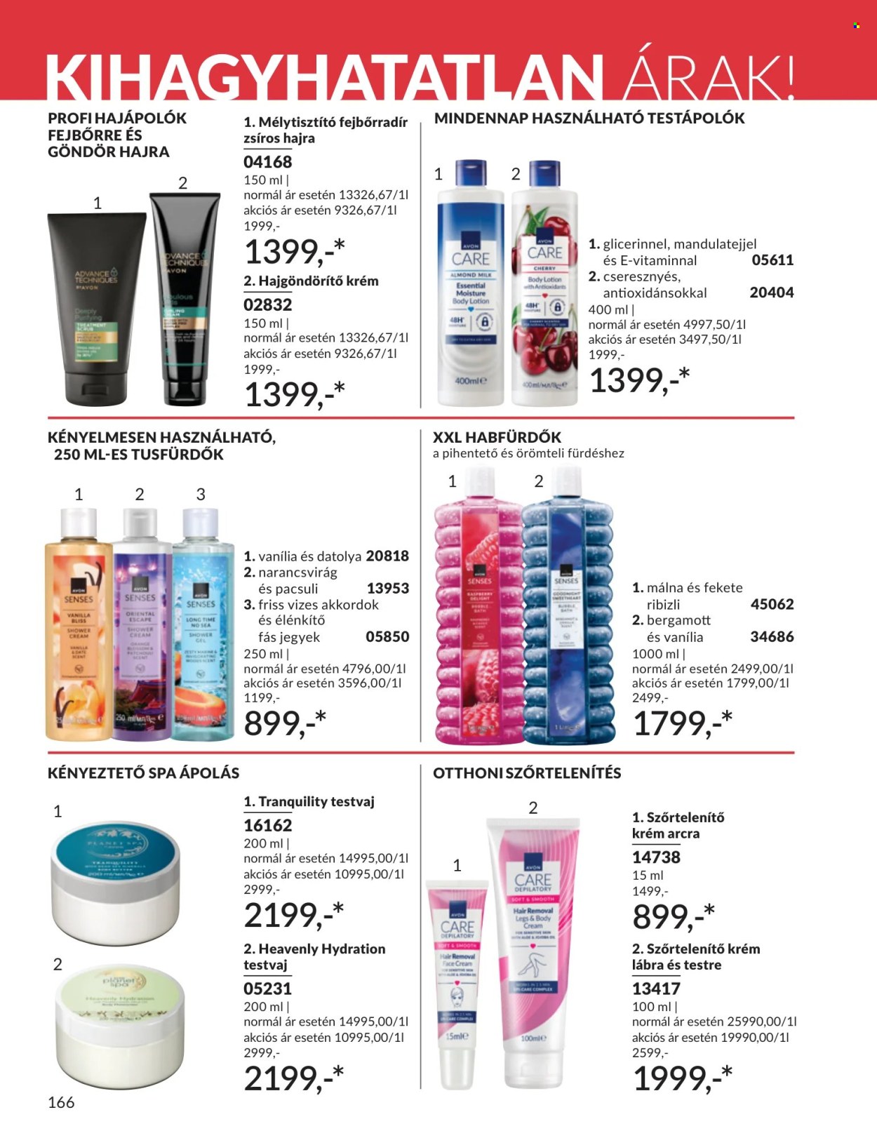 Avon akciós újságok - 2026.07.01 - 2026.07.31. Oldal 166