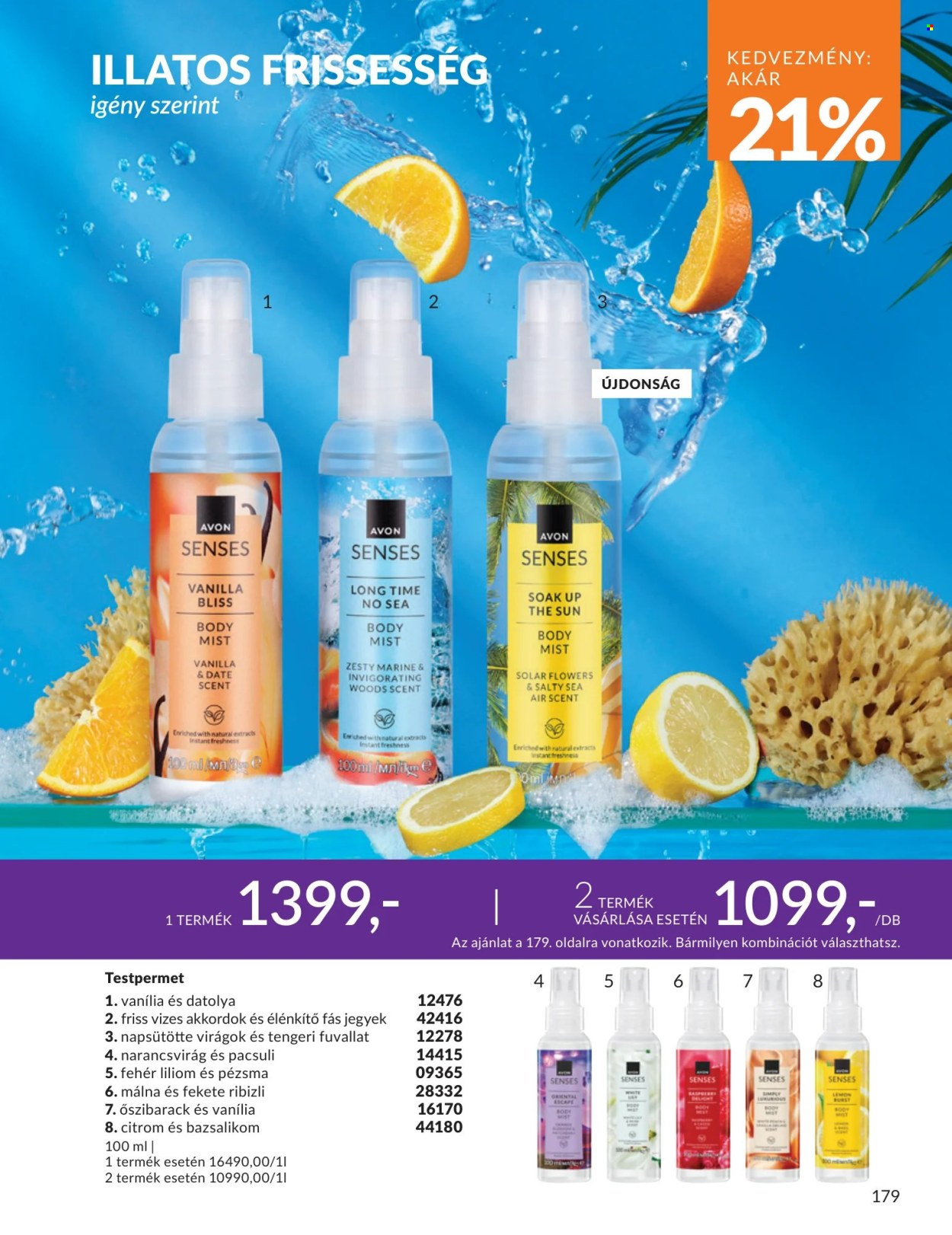 Avon akciós újságok - 2026.07.01 - 2026.07.31. Oldal 179