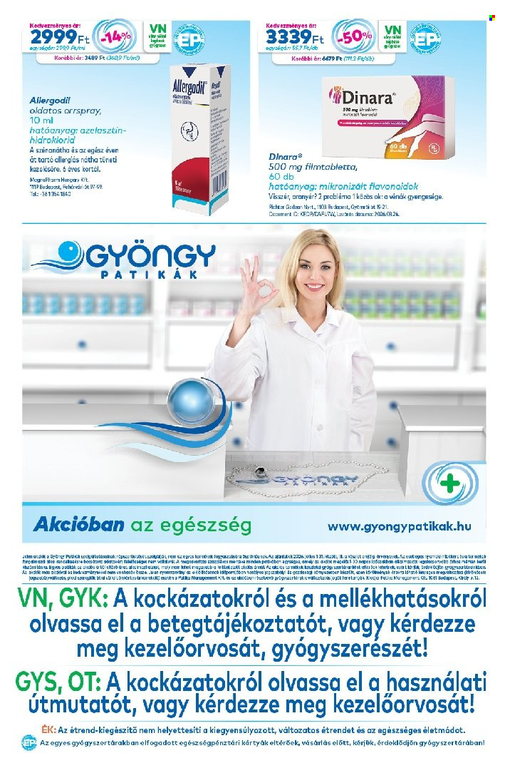 Gyöngy Patikák akciós újságok - 2026.07.01 - 2026.07.31. Oldal 20