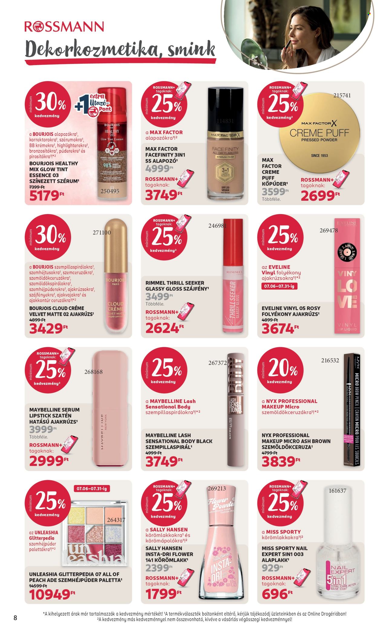 Rossmann akciós újságok - 2026.07.06 - 2026.07.17. Oldal 10