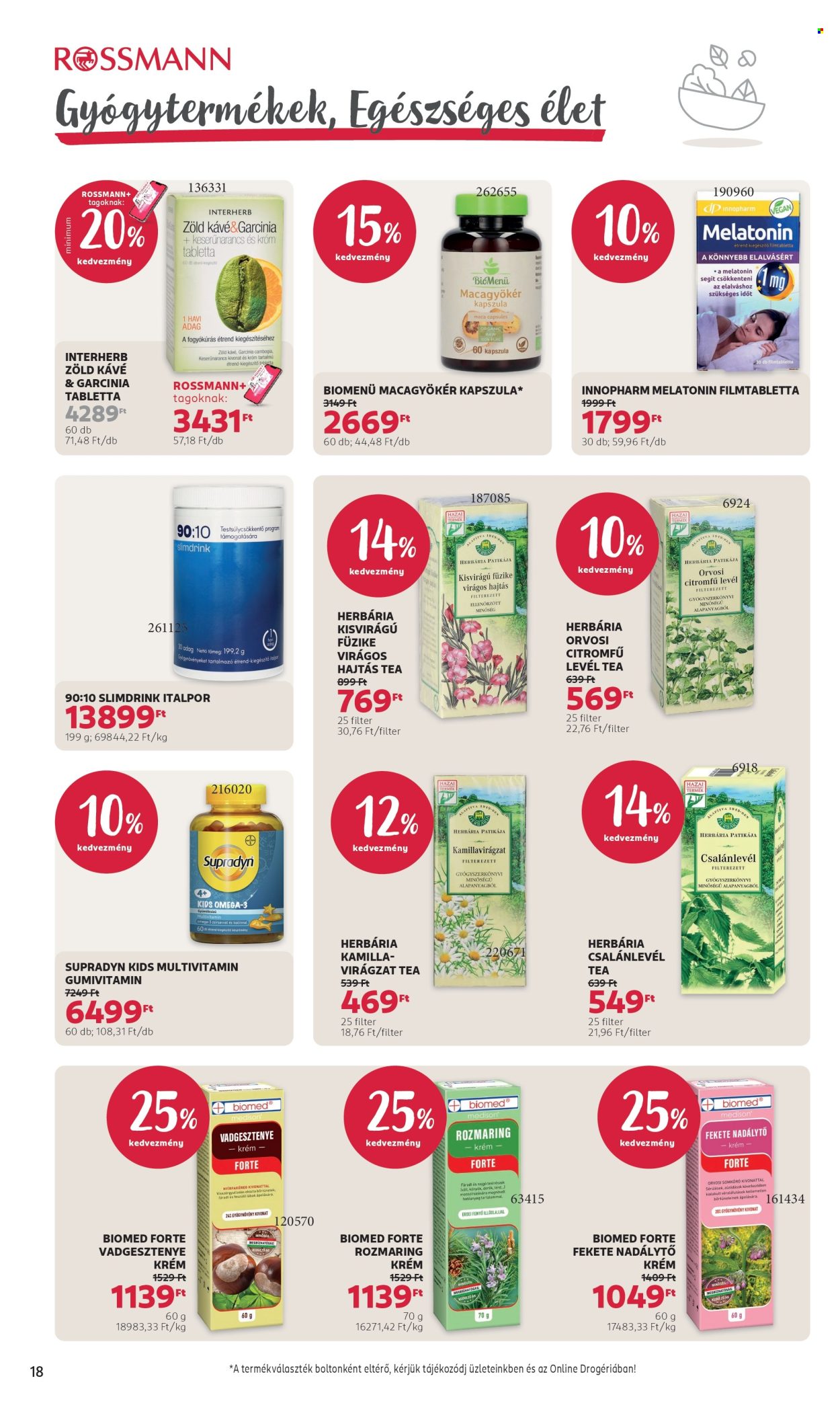 Rossmann akciós újságok - 2026.07.06 - 2026.07.17. Oldal 20