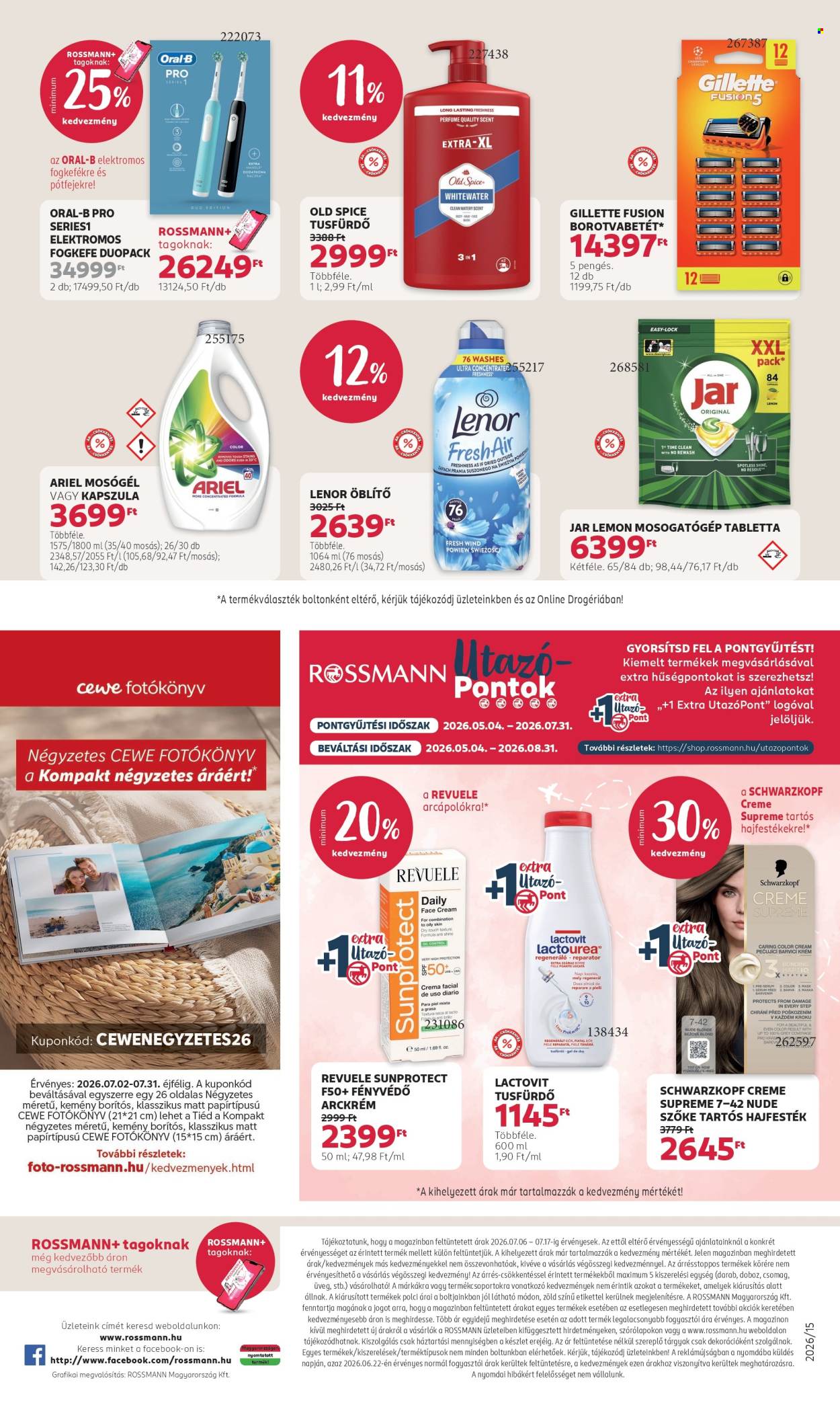 Rossmann akciós újságok - 2026.07.06 - 2026.07.17. Oldal 24