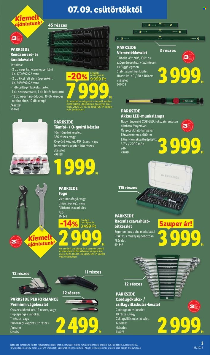 Lidl akciós újságok - 2026.07.09 - 2026.07.15. Oldal 3