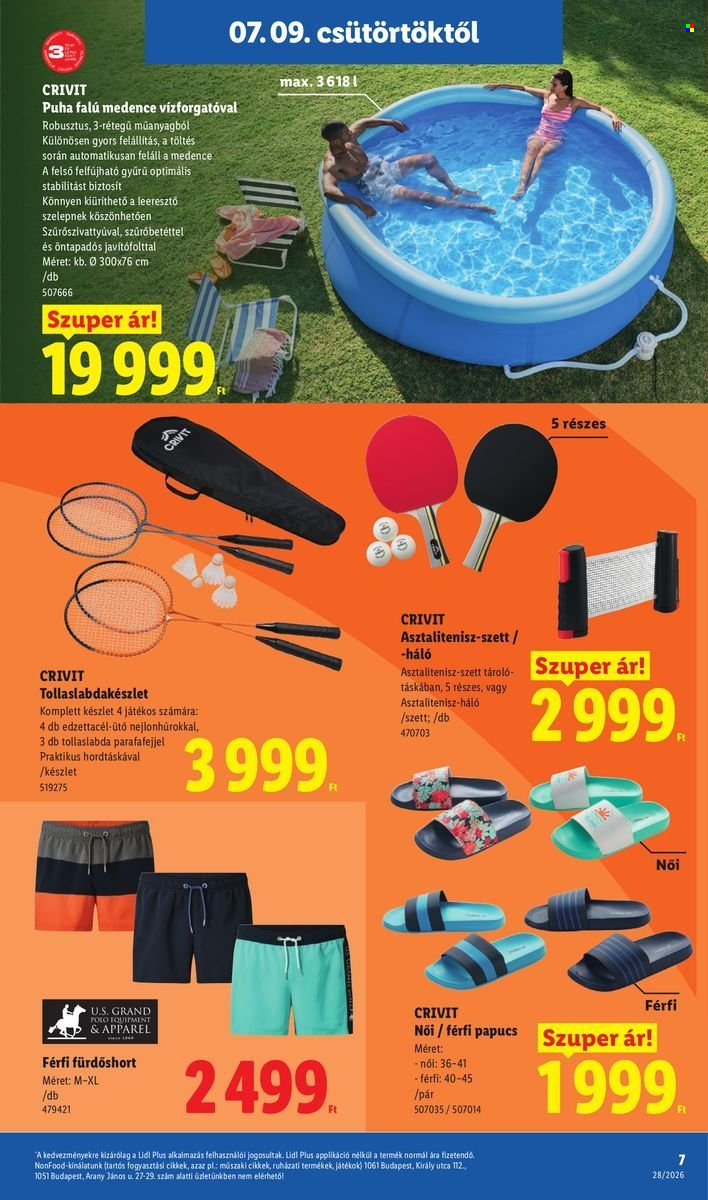 Lidl akciós újságok - 2026.07.09 - 2026.07.15. Oldal 7