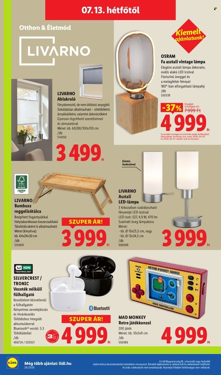 Lidl akciós újságok - 2026.07.09 - 2026.07.15. Oldal 16