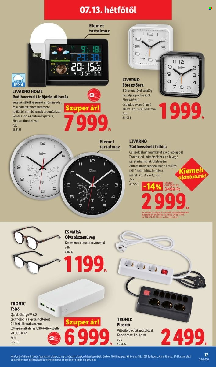 Lidl akciós újságok - 2026.07.09 - 2026.07.15. Oldal 17