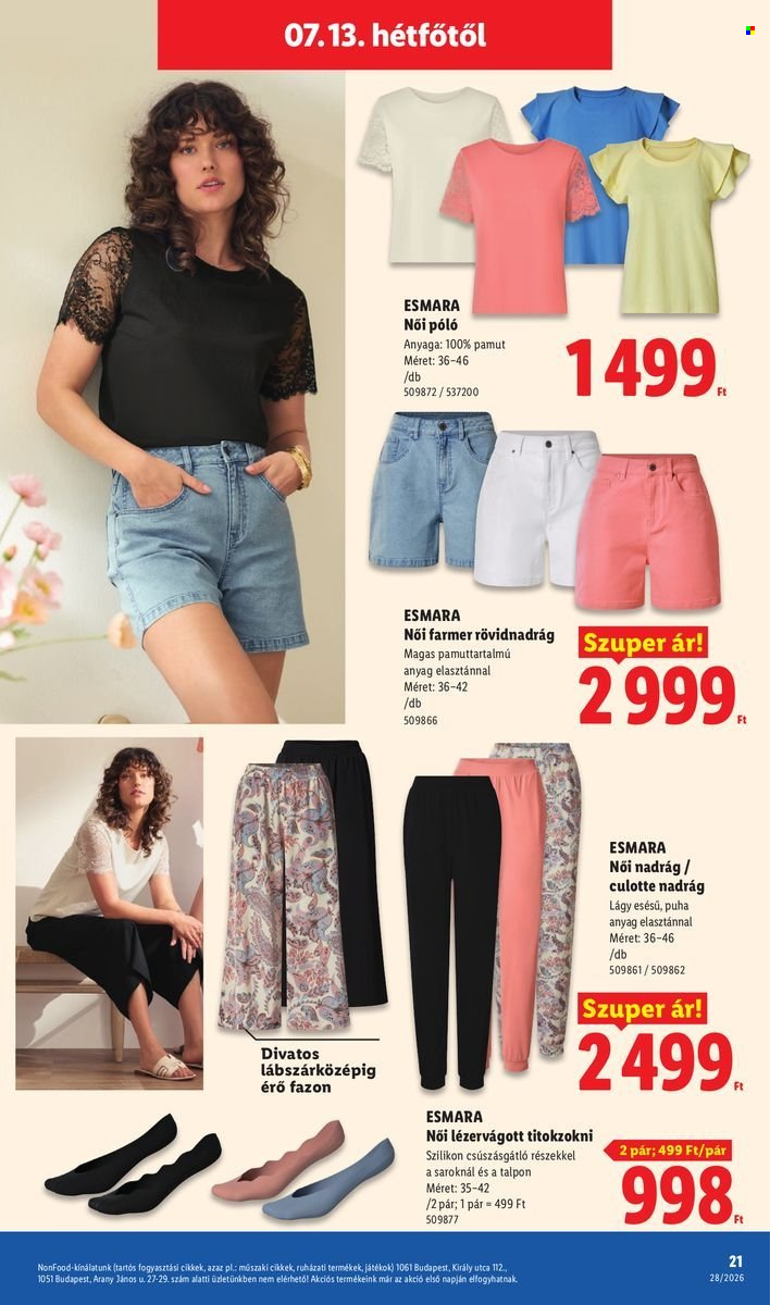 Lidl akciós újságok - 2026.07.09 - 2026.07.15. Oldal 21
