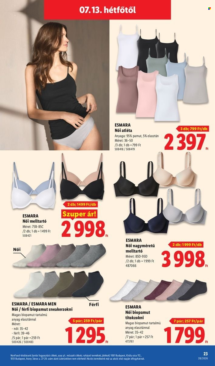 Lidl akciós újságok - 2026.07.09 - 2026.07.15. Oldal 23