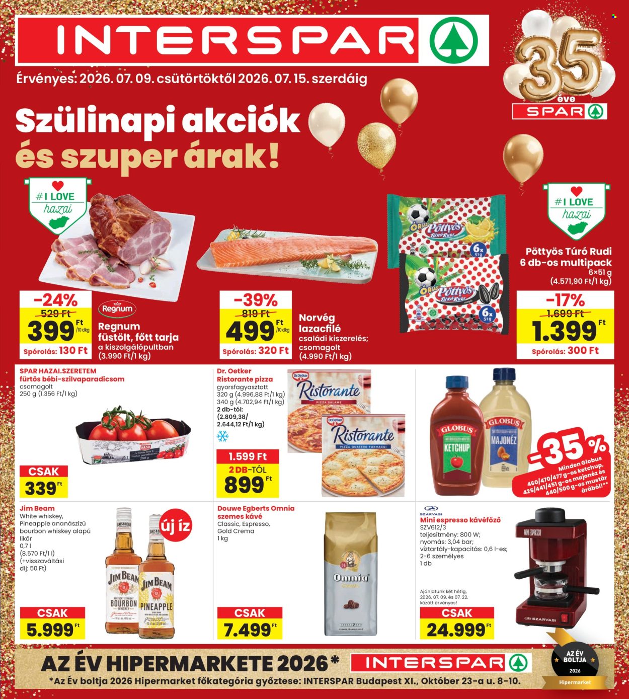 INTERSPAR akciós újságok - 2026.07.09 - 2026.07.15. Oldal 1