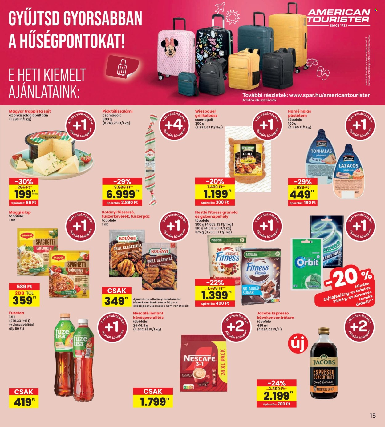 INTERSPAR akciós újságok - 2026.07.09 - 2026.07.15. Oldal 15