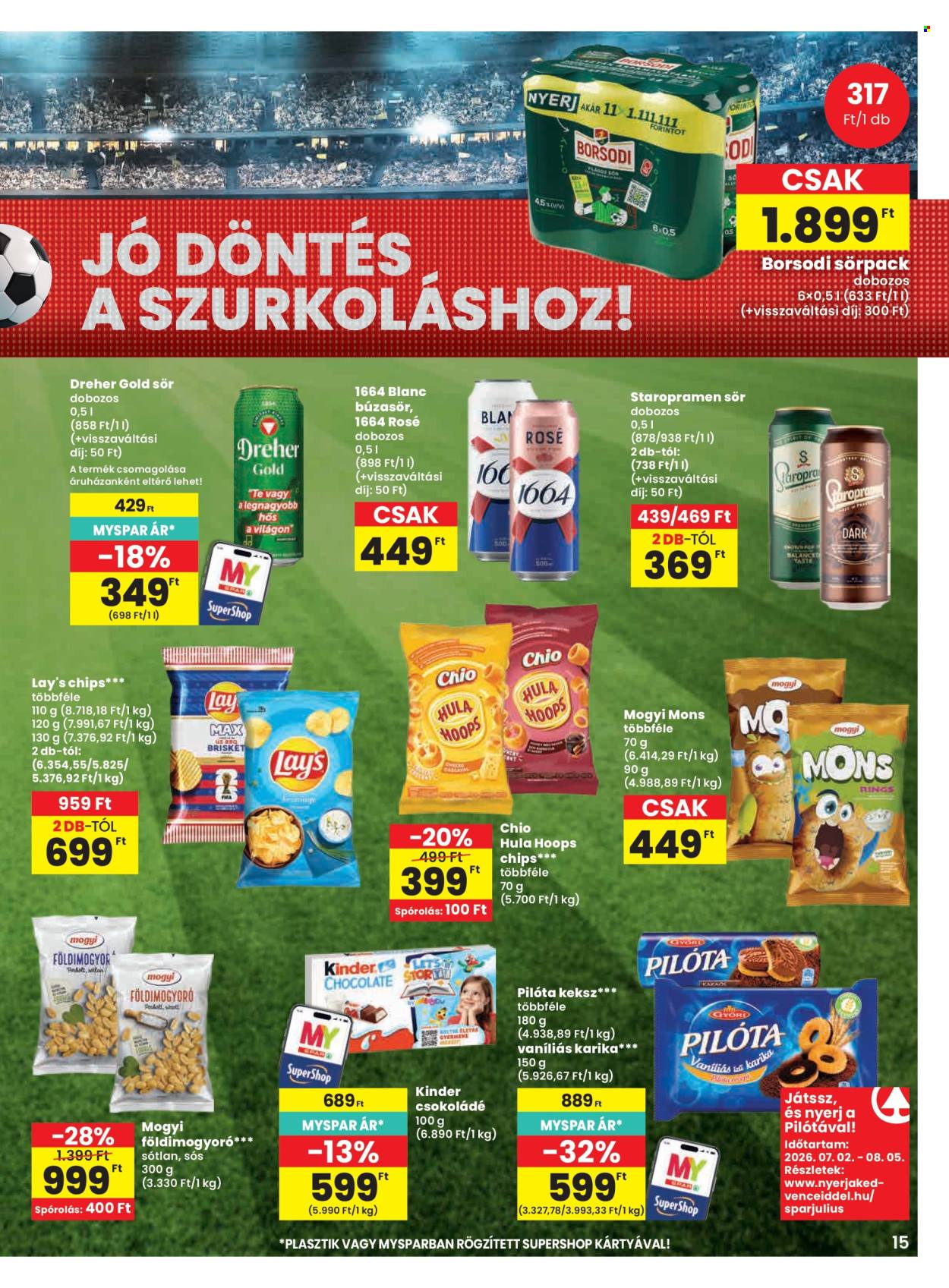 SPAR akciós újságok - 2026.07.09 - 2026.07.15. Oldal 15