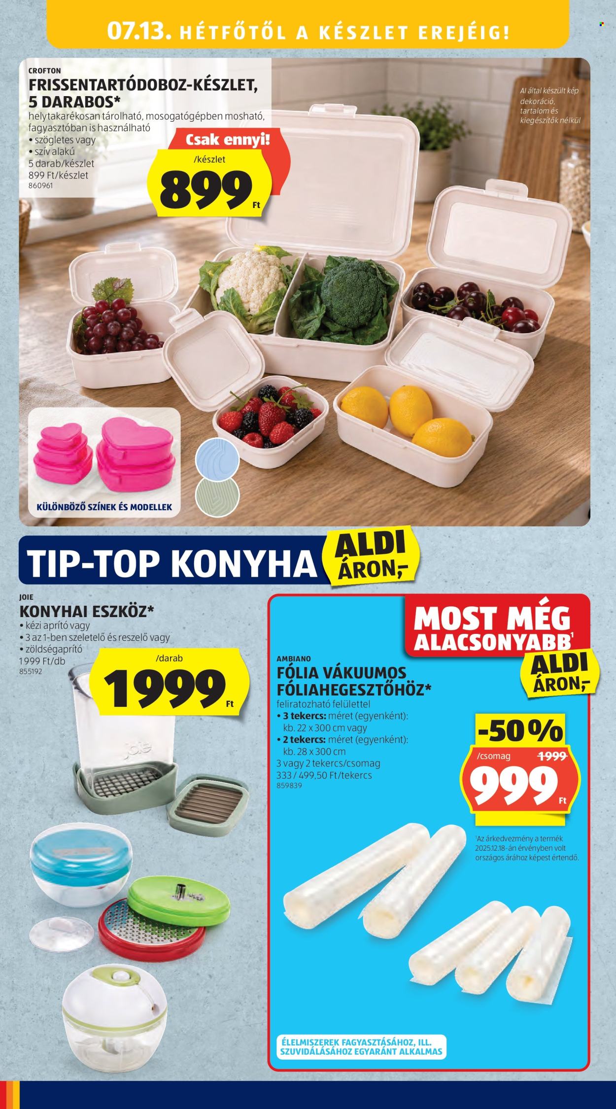 Aldi akciós újságok - 2026.07.09 - 2026.07.15. Oldal 46