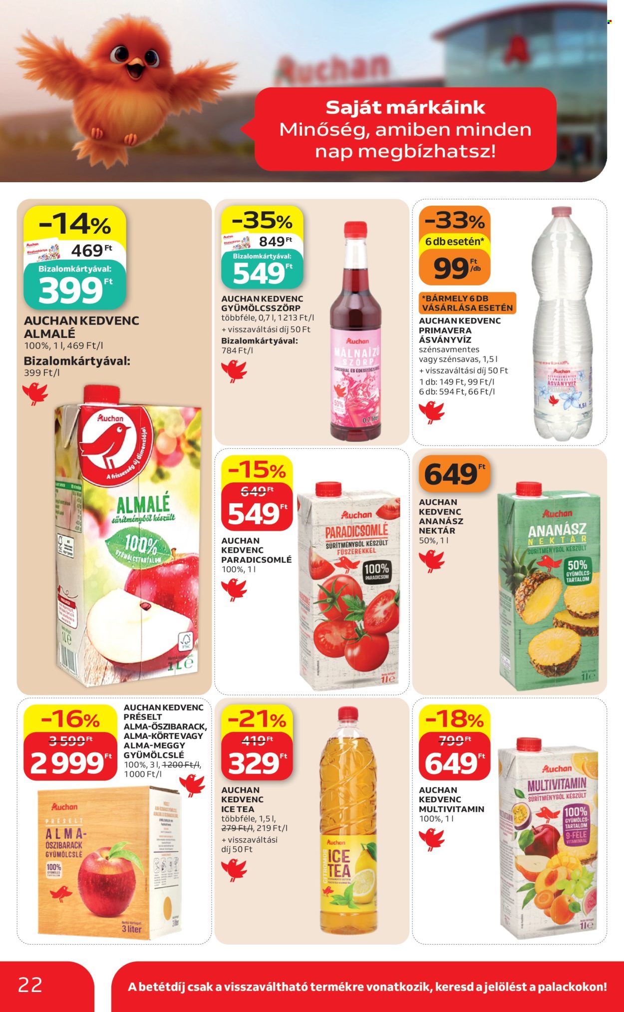 Auchan akciós újságok - 2026.07.09 - 2026.07.15. Oldal 22
