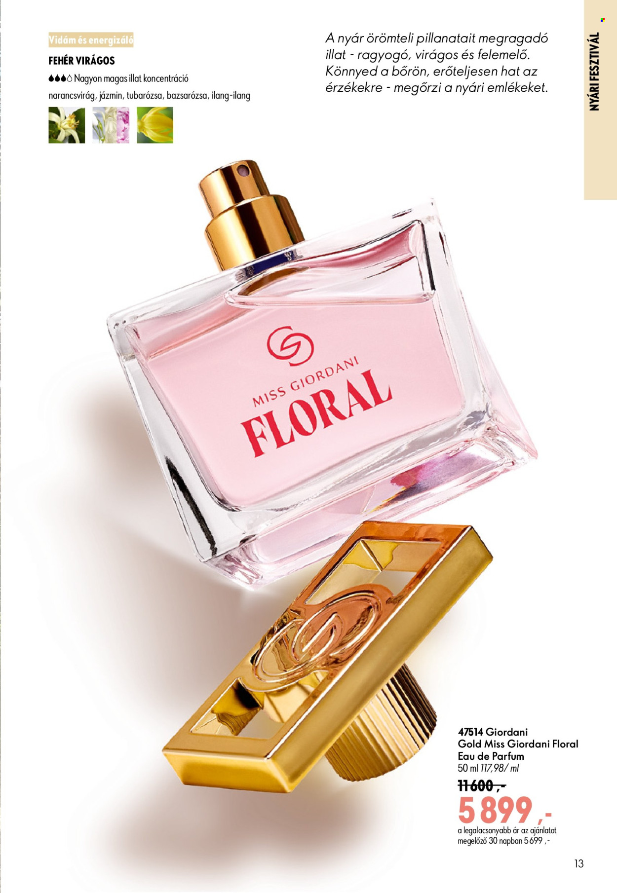 Oriflame akciós újságok - 2026.07.08 - 2026.07.28. Oldal 13