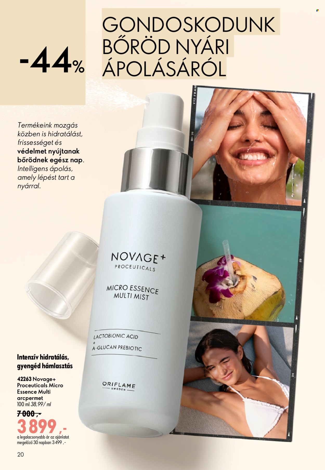 Oriflame akciós újságok - 2026.07.08 - 2026.07.28. Oldal 20