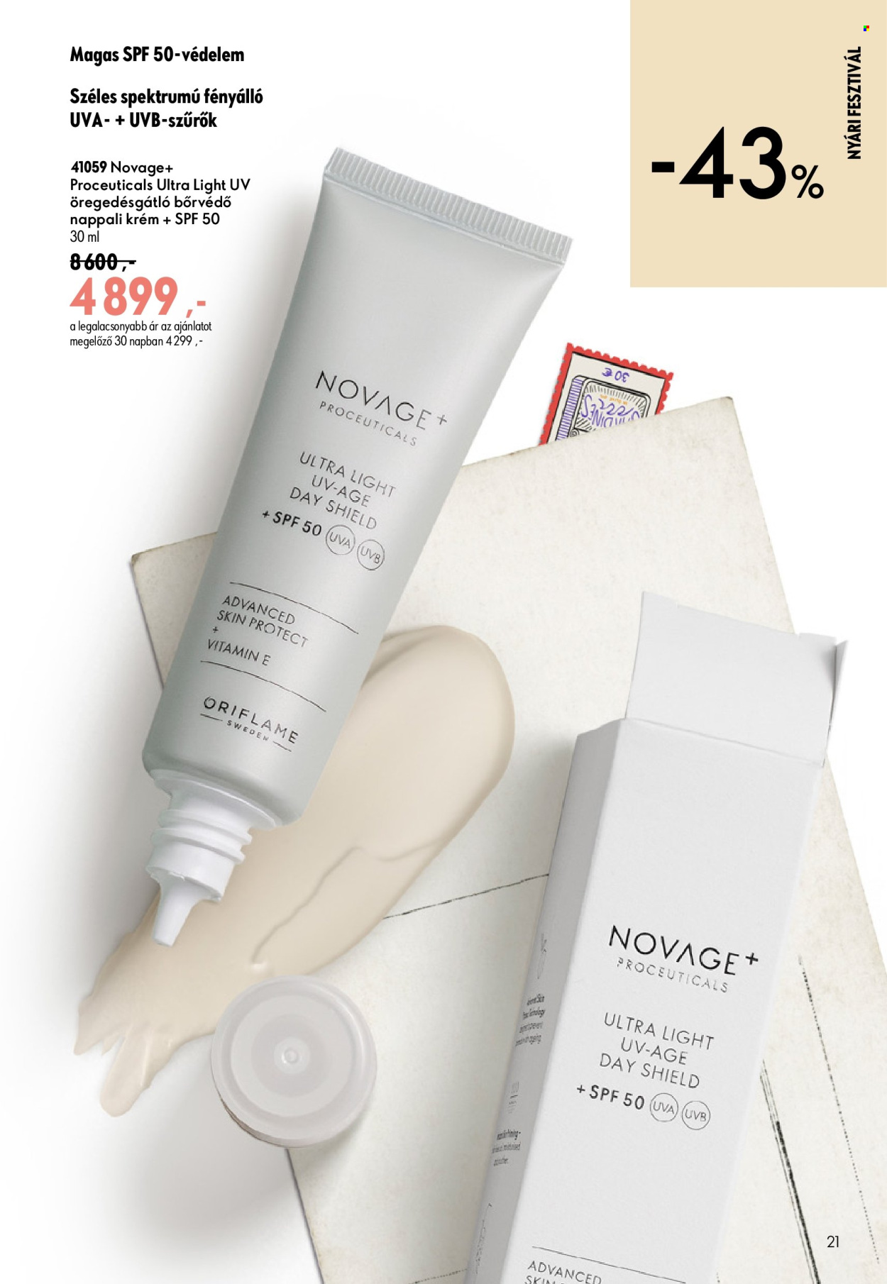 Oriflame akciós újságok - 2026.07.08 - 2026.07.28. Oldal 21