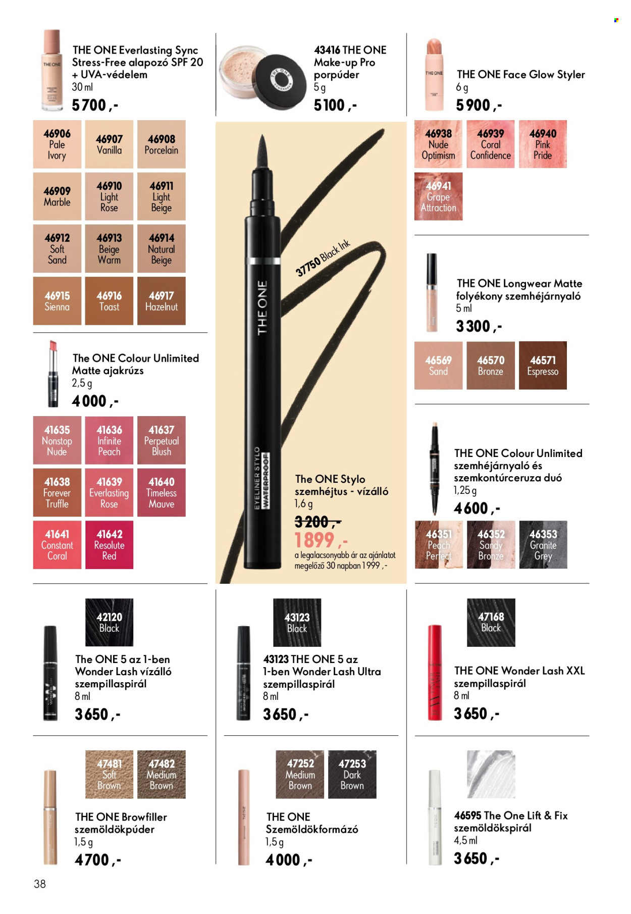 Oriflame akciós újságok - 2026.07.08 - 2026.07.28. Oldal 38