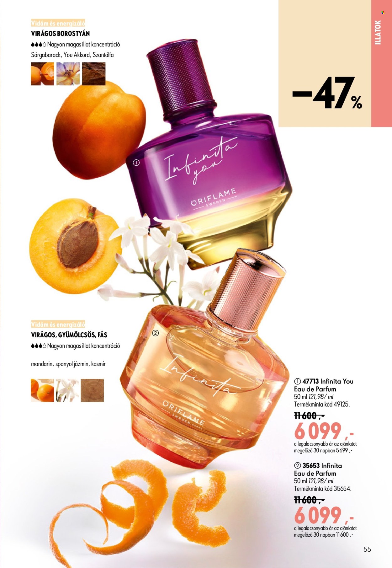 Oriflame akciós újságok - 2026.07.08 - 2026.07.28. Oldal 55