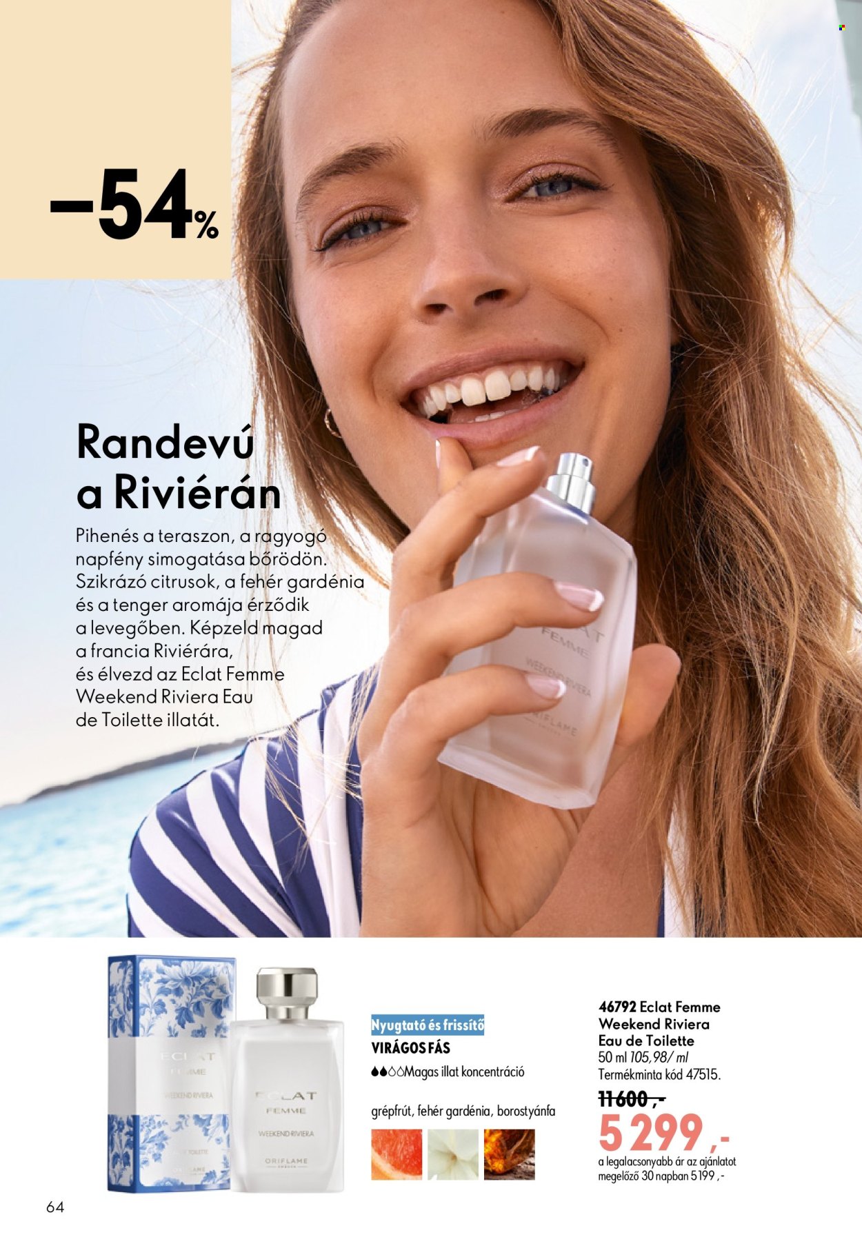 Oriflame akciós újságok - 2026.07.08 - 2026.07.28. Oldal 64