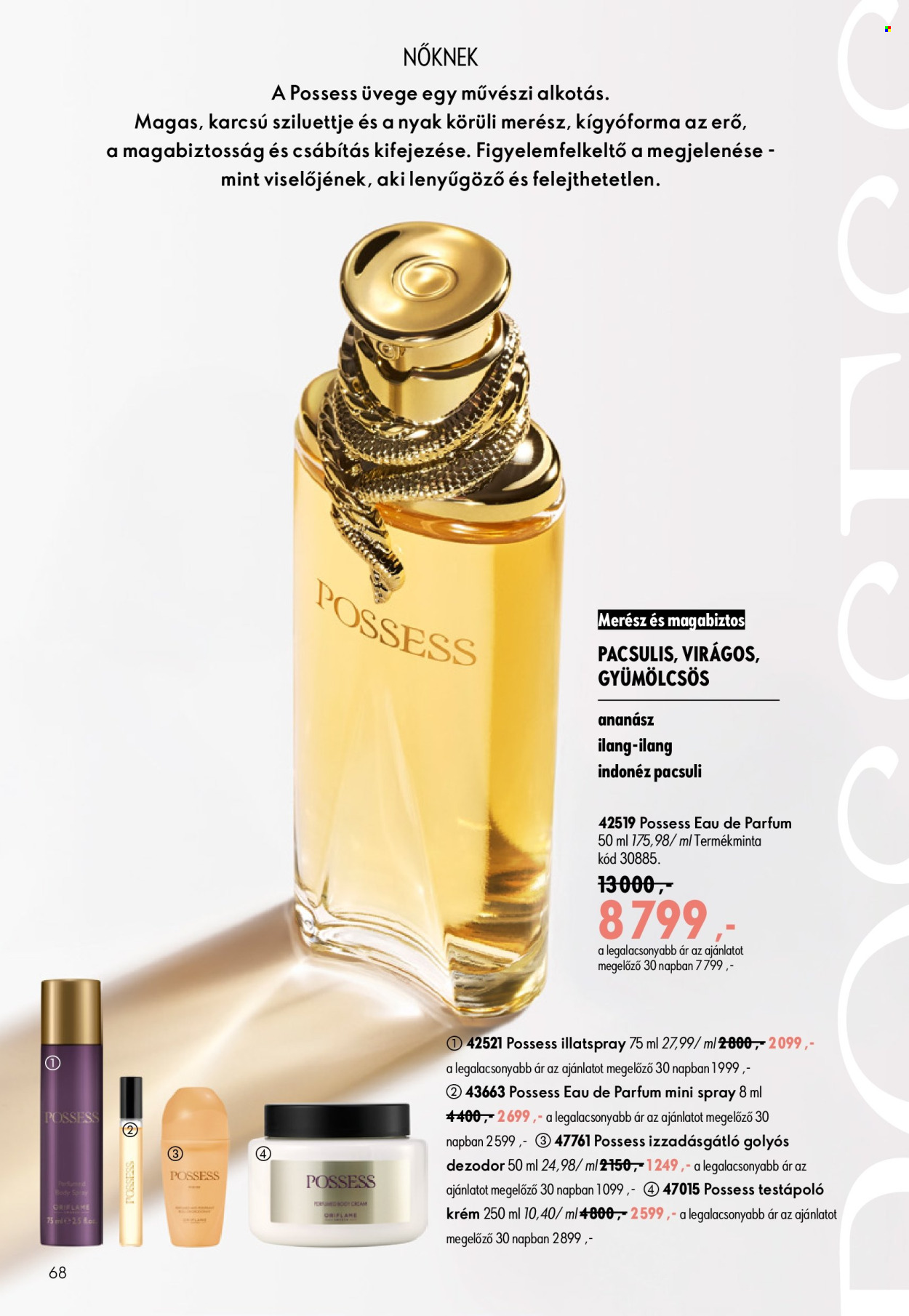 Oriflame akciós újságok - 2026.07.08 - 2026.07.28. Oldal 68