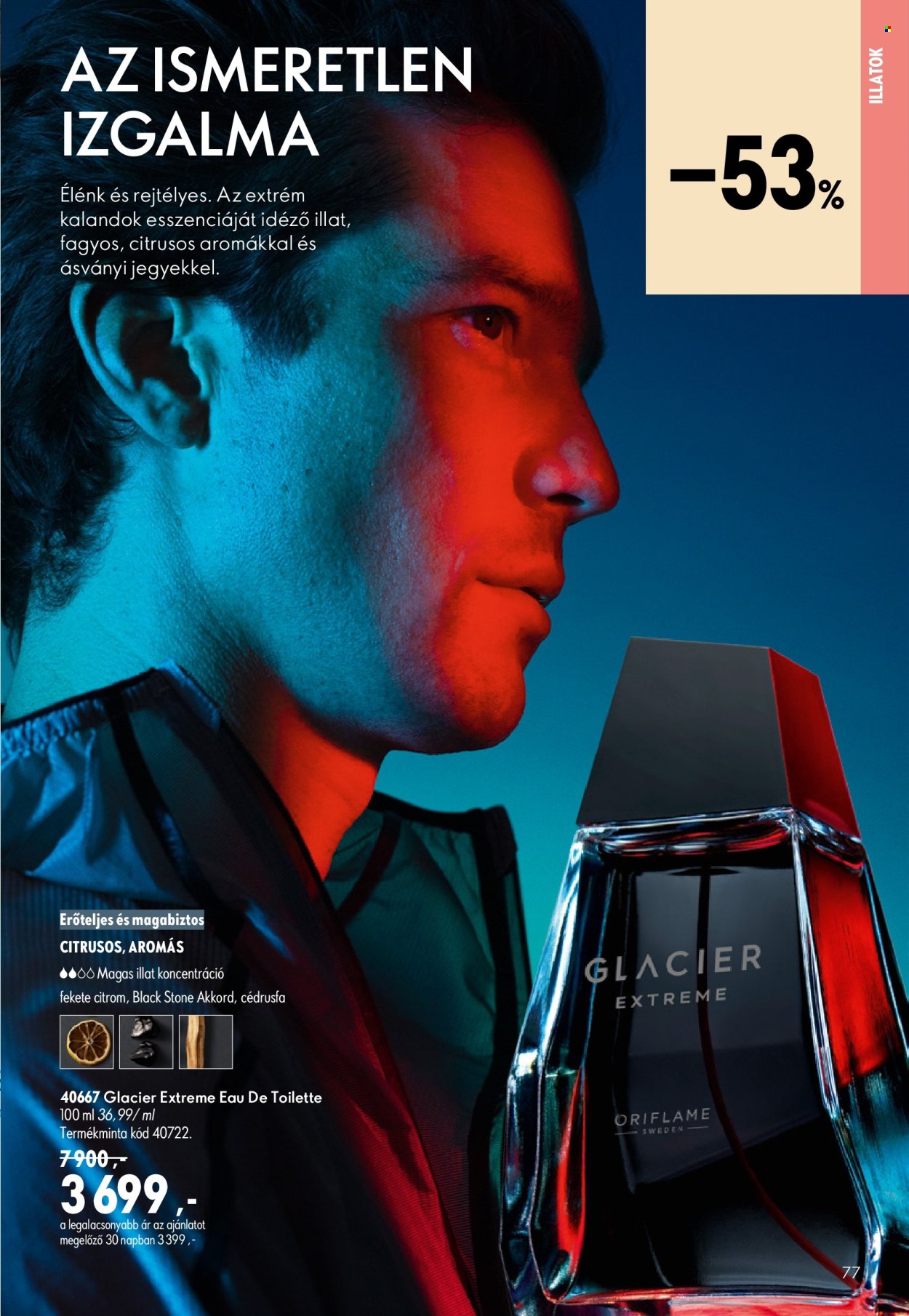 Oriflame akciós újságok - 2026.07.08 - 2026.07.28. Oldal 77
