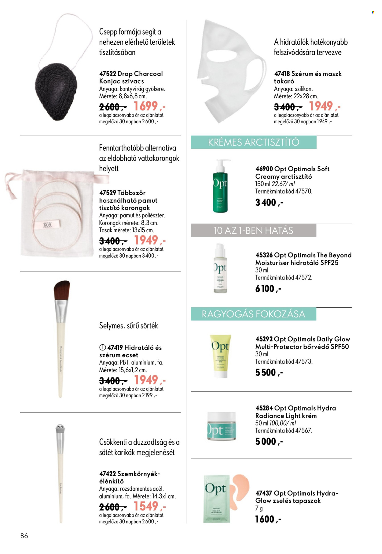 Oriflame akciós újságok - 2026.07.08 - 2026.07.28. Oldal 86
