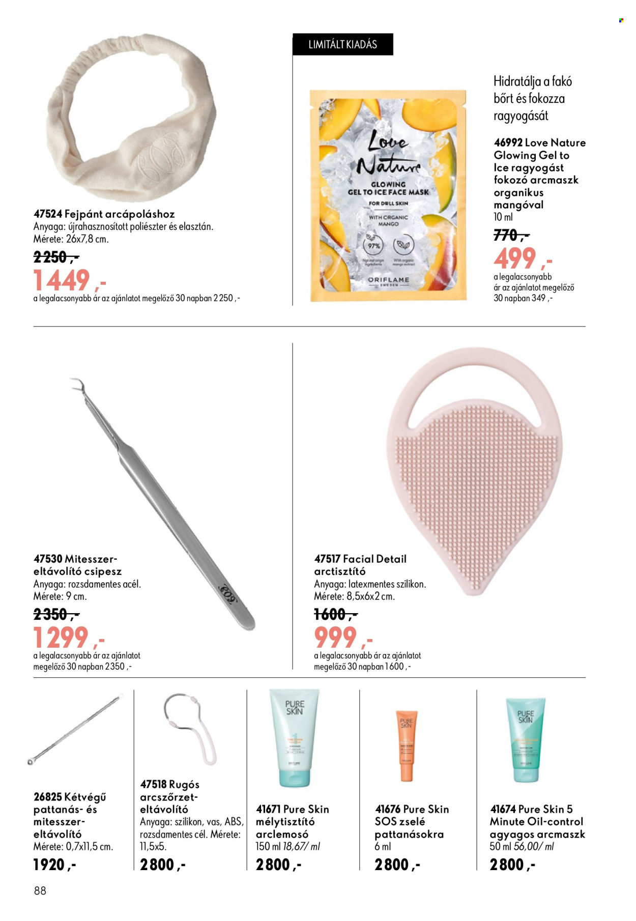 Oriflame akciós újságok - 2026.07.08 - 2026.07.28. Oldal 88