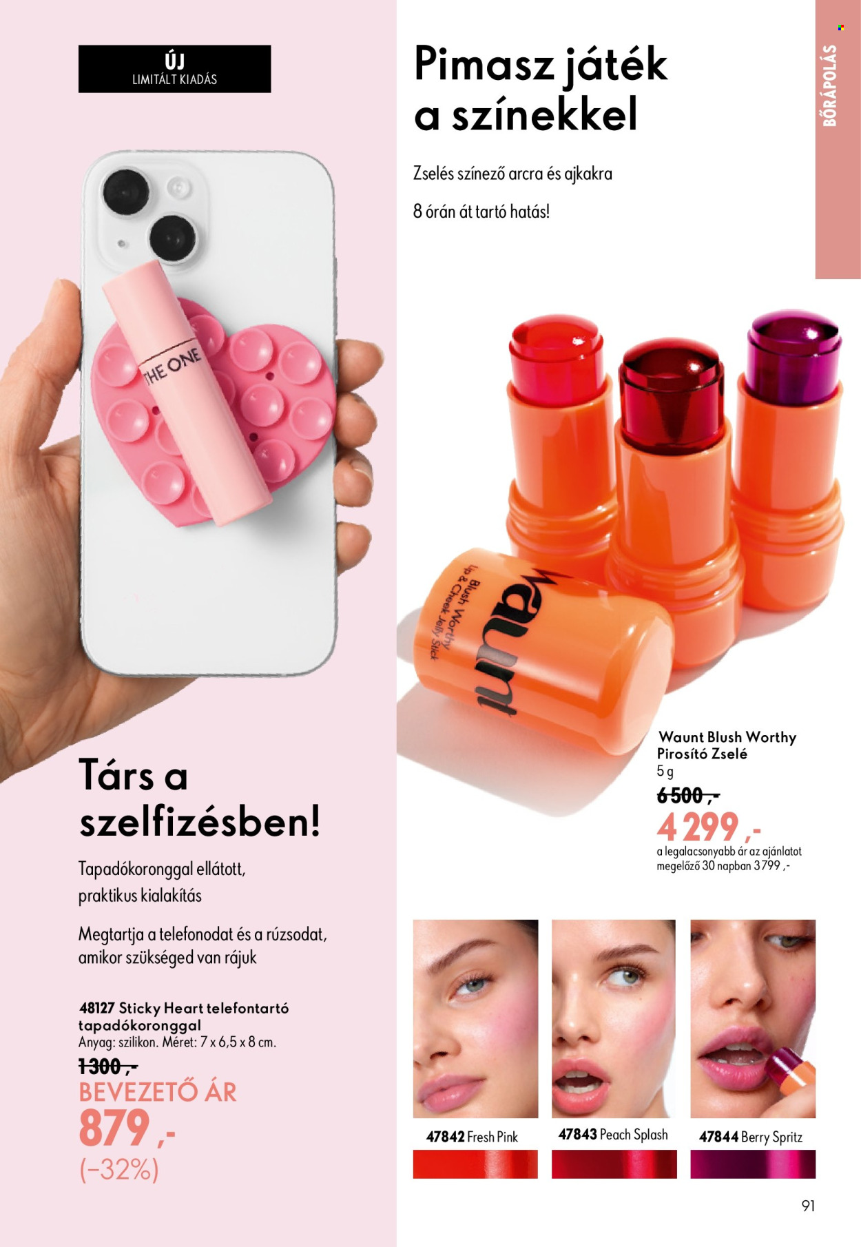 Oriflame akciós újságok - 2026.07.08 - 2026.07.28. Oldal 91