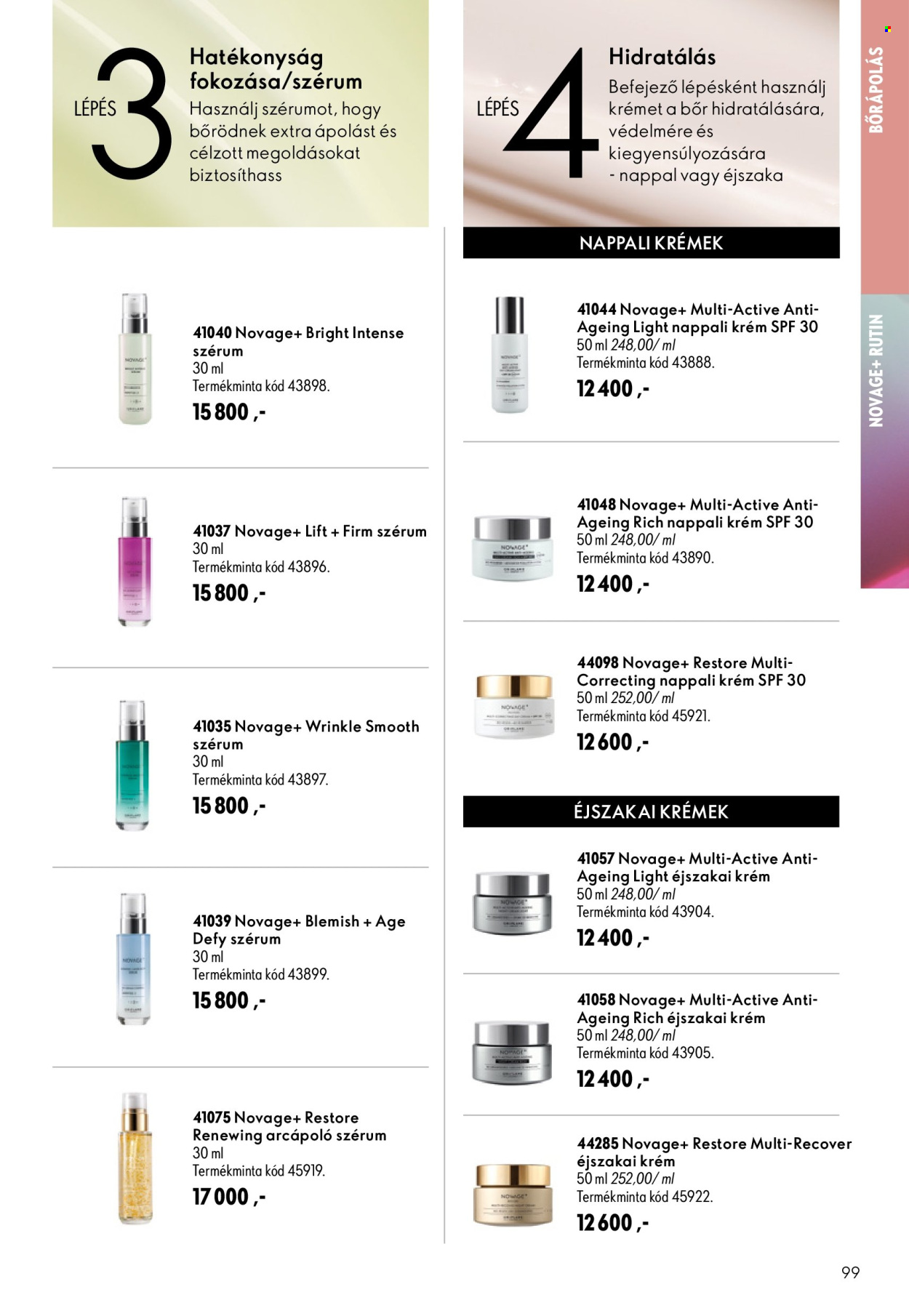 Oriflame akciós újságok - 2026.07.08 - 2026.07.28. Oldal 99