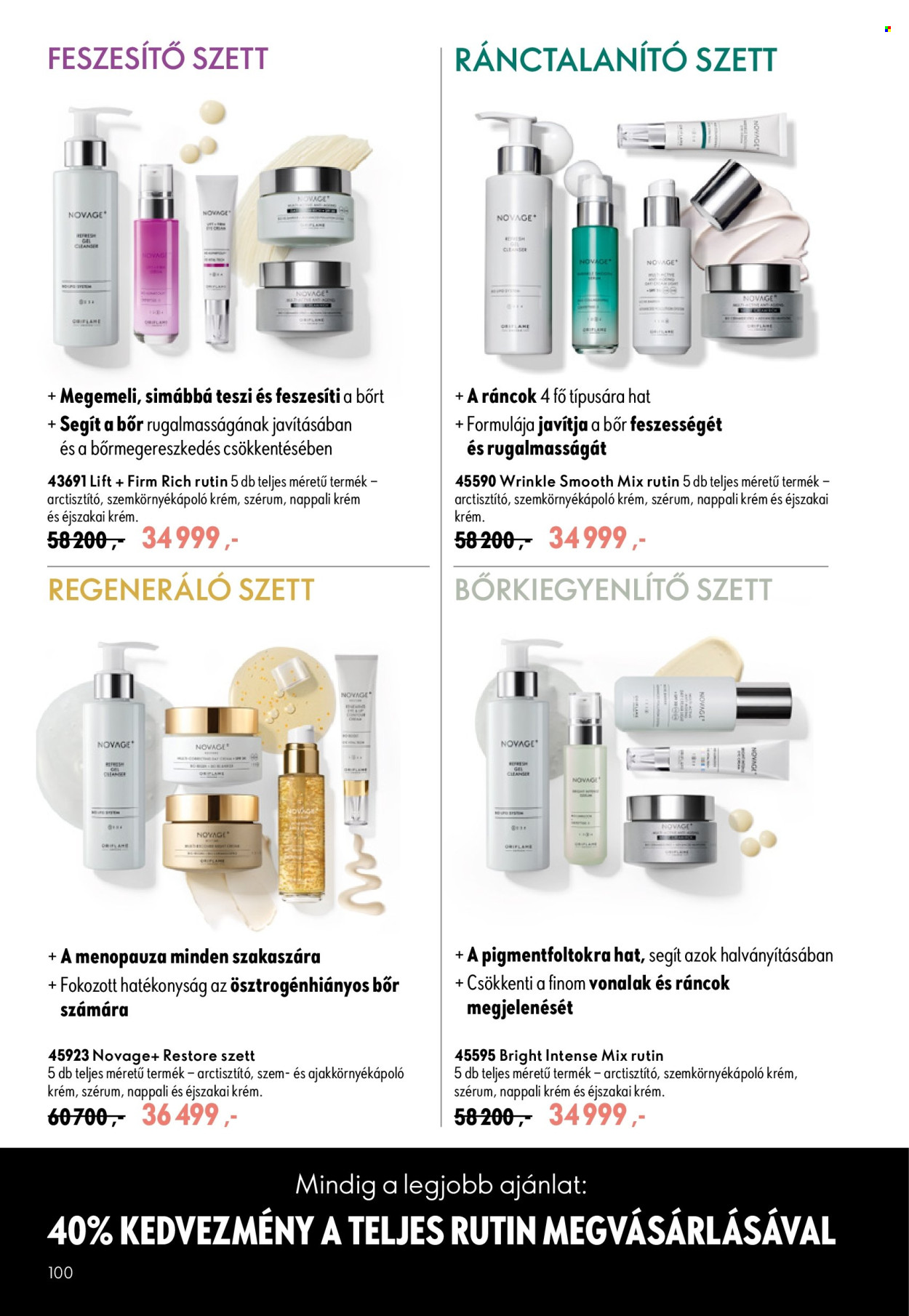 Oriflame akciós újságok - 2026.07.08 - 2026.07.28. Oldal 100