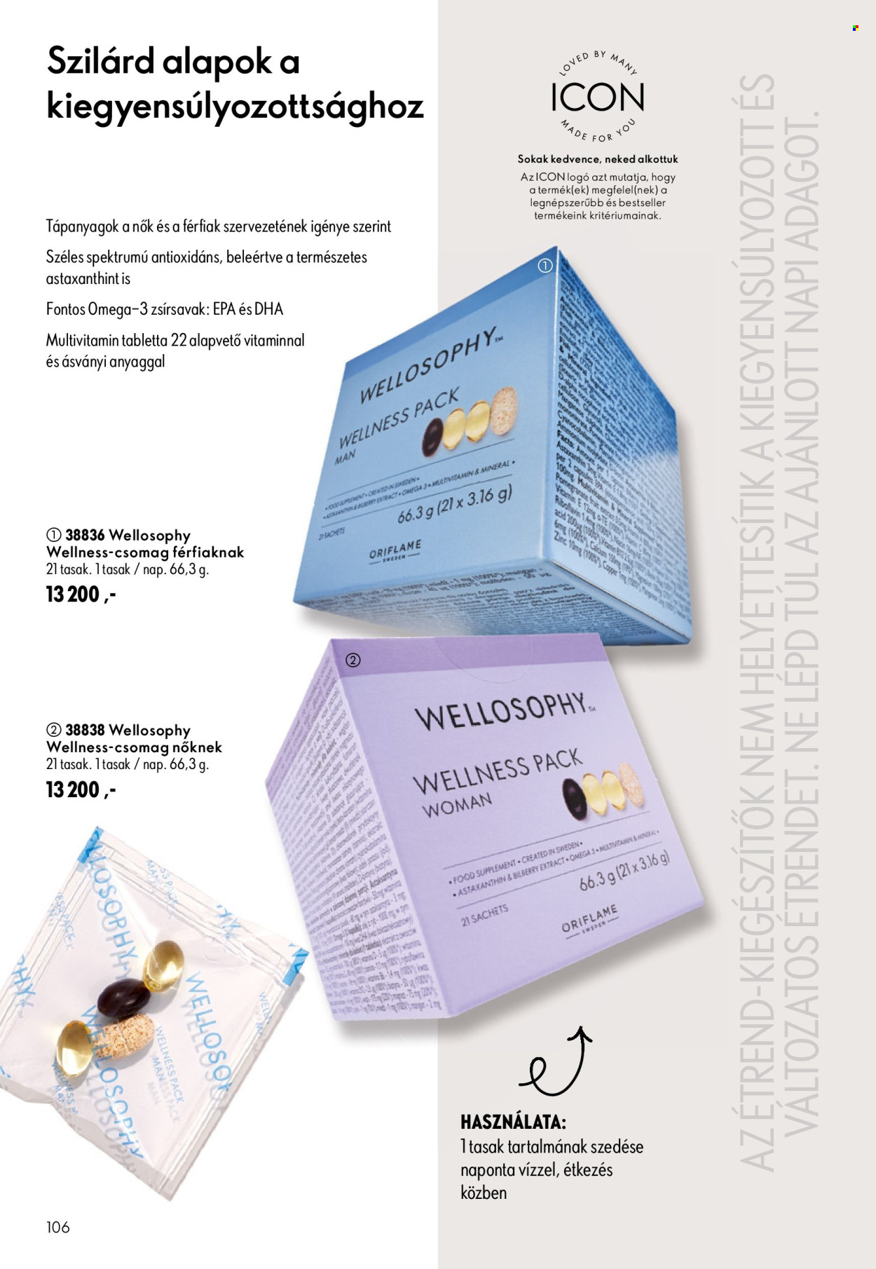 Oriflame akciós újságok - 2026.07.08 - 2026.07.28. Oldal 106
