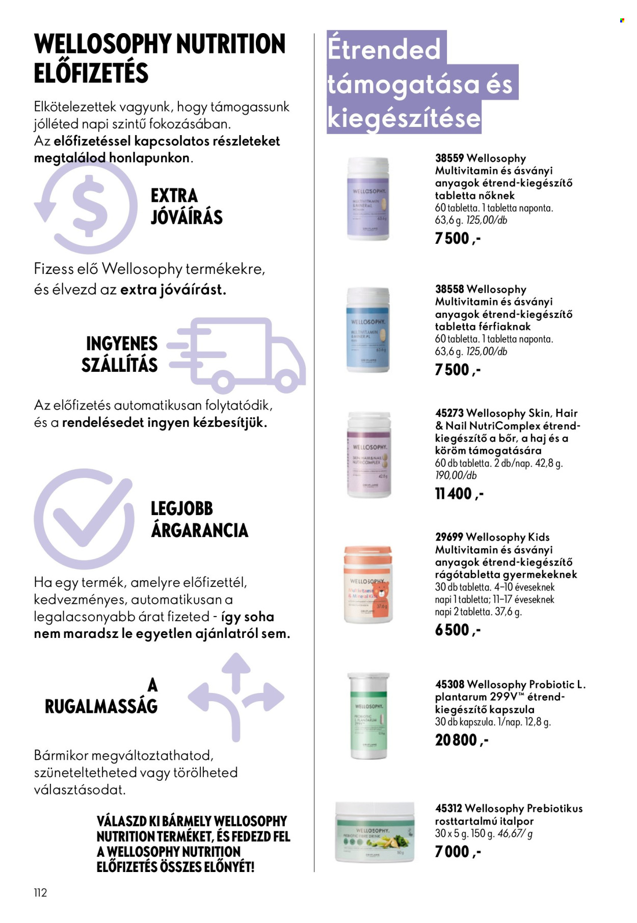 Oriflame akciós újságok - 2026.07.08 - 2026.07.28. Oldal 112