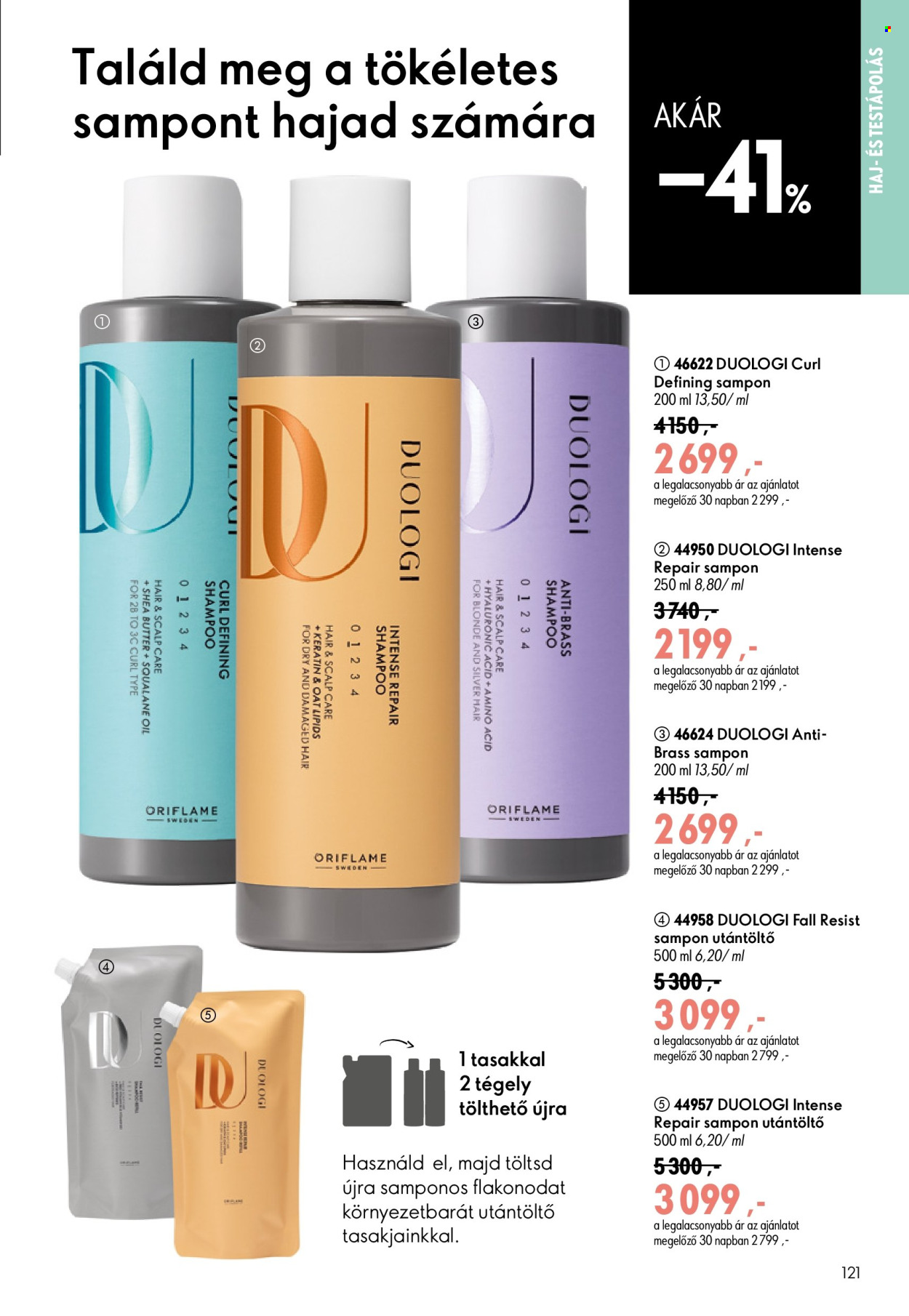 Oriflame akciós újságok - 2026.07.08 - 2026.07.28. Oldal 121