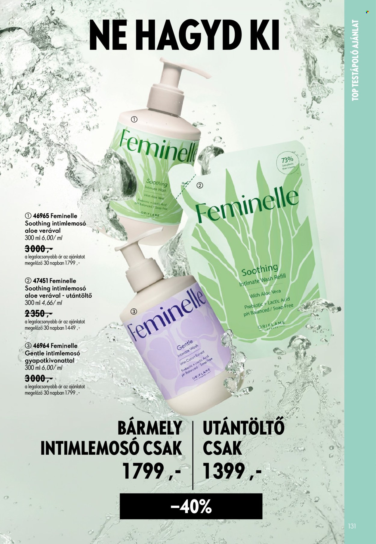 Oriflame akciós újságok - 2026.07.08 - 2026.07.28. Oldal 131