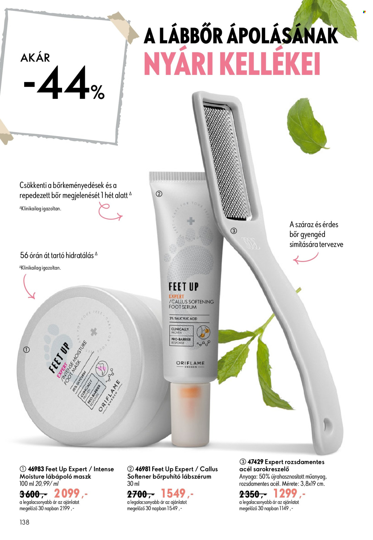 Oriflame akciós újságok - 2026.07.08 - 2026.07.28. Oldal 138