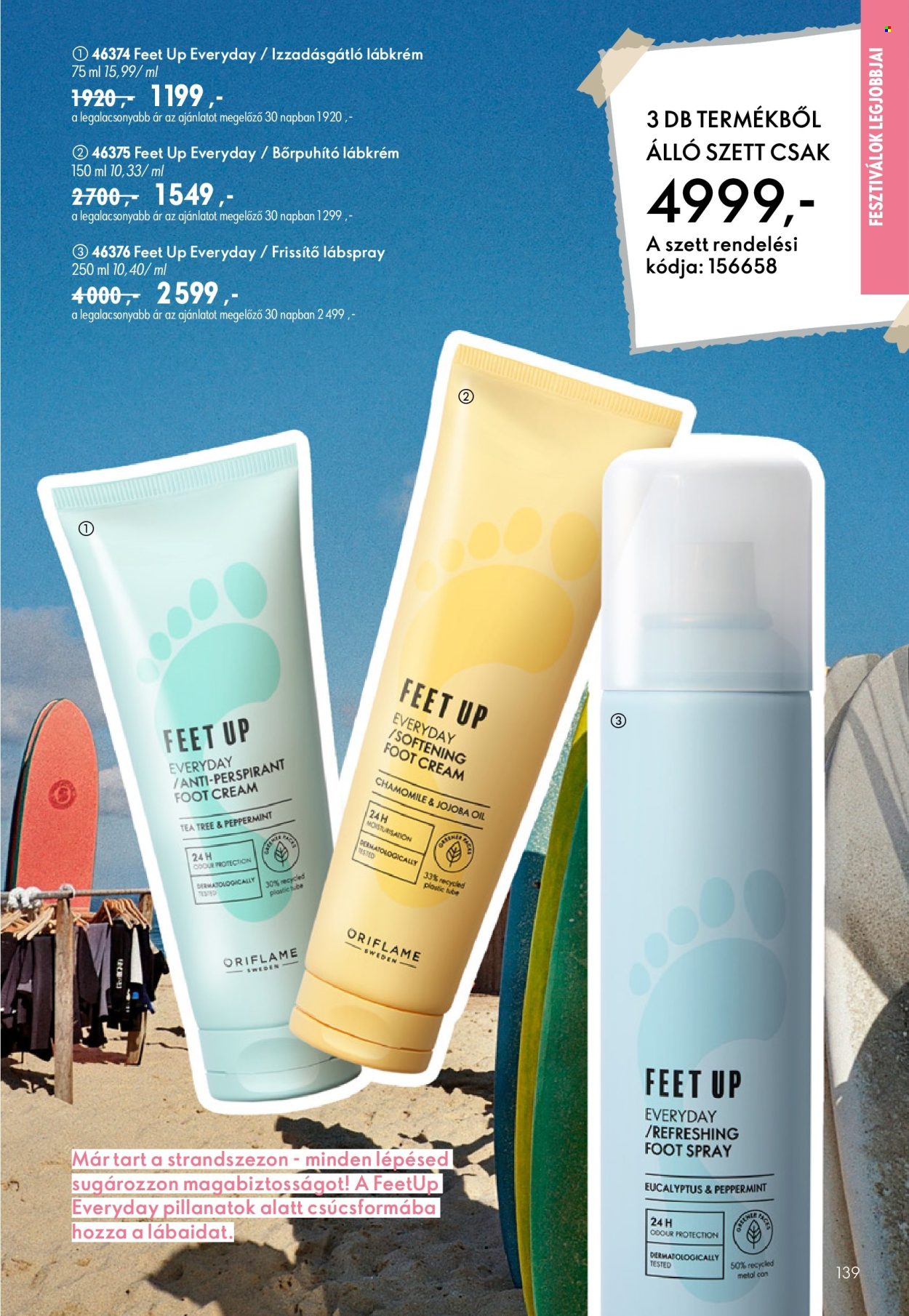 Oriflame akciós újságok - 2026.07.08 - 2026.07.28. Oldal 139