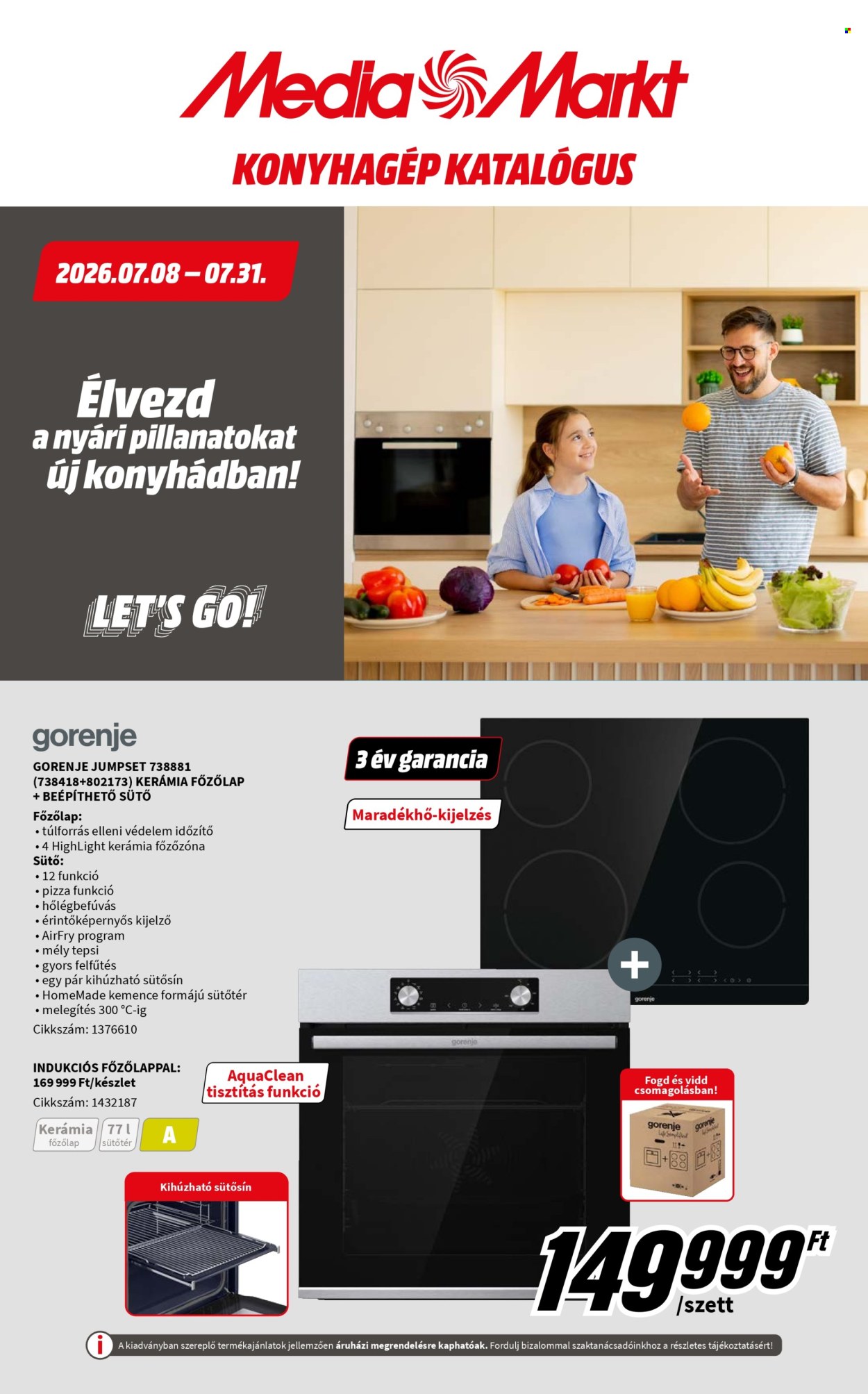 MediaMarkt akciós újságok - 2026.07.08 - 2026.07.31. Oldal 1